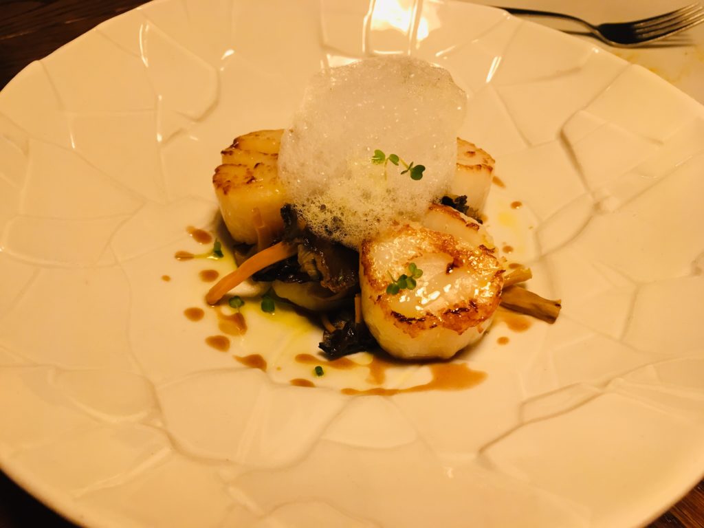 Bardeniホタテのソテー_バルセロナのおすすめ