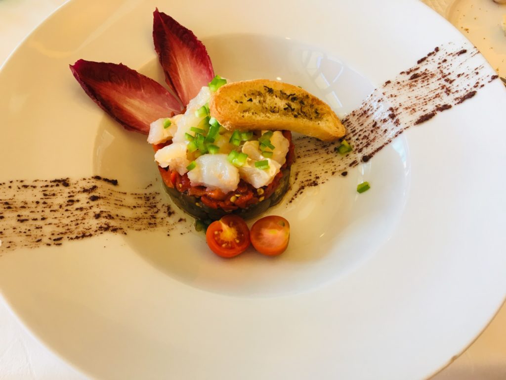 モンセラットのランチ前菜