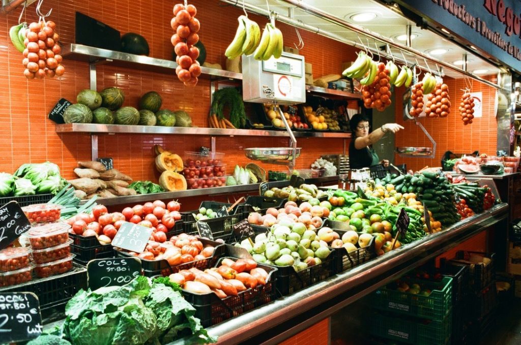 サンジュセップ市場の野菜
