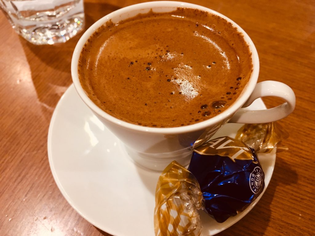 デニズリ観光で飲んだコーヒー