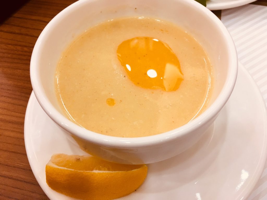 デニズリ観光で食べたお豆のスープ