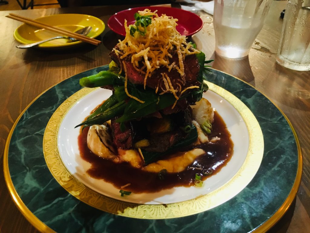 軽井沢のおすすめレストランベジビエのメイン