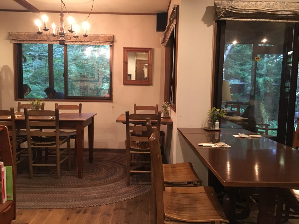 キャボットコーブの店内!軽井沢のおすすめカフェ朝食