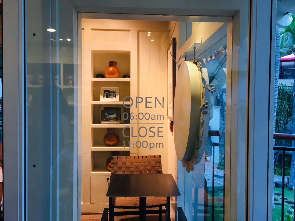 ハワイのアサイーボウルおすすめ店の雰囲気