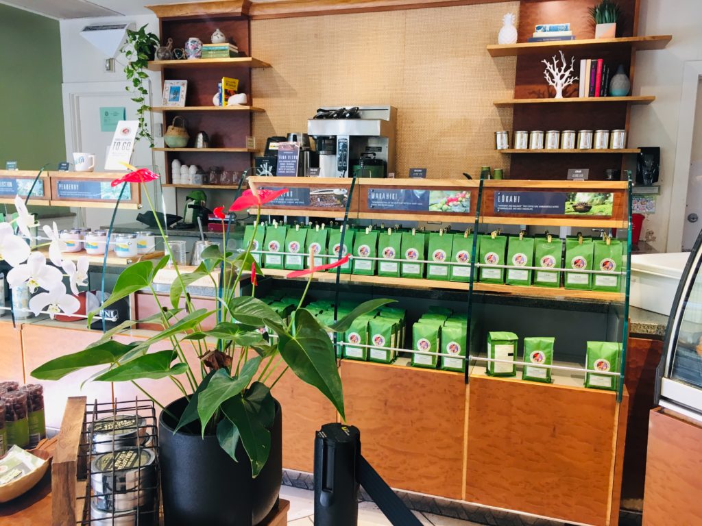 ハワイのホノルルコーヒーではお土産もおすすめ