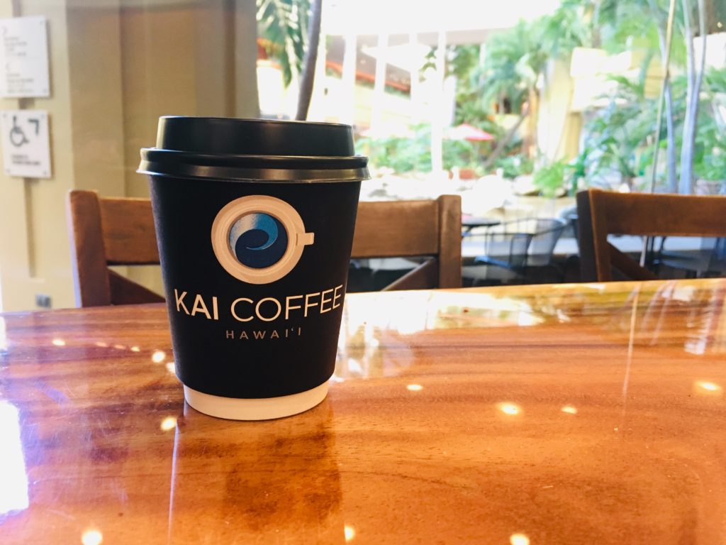 ハワイのクーポンブック「KAUKAU」でコーヒー
